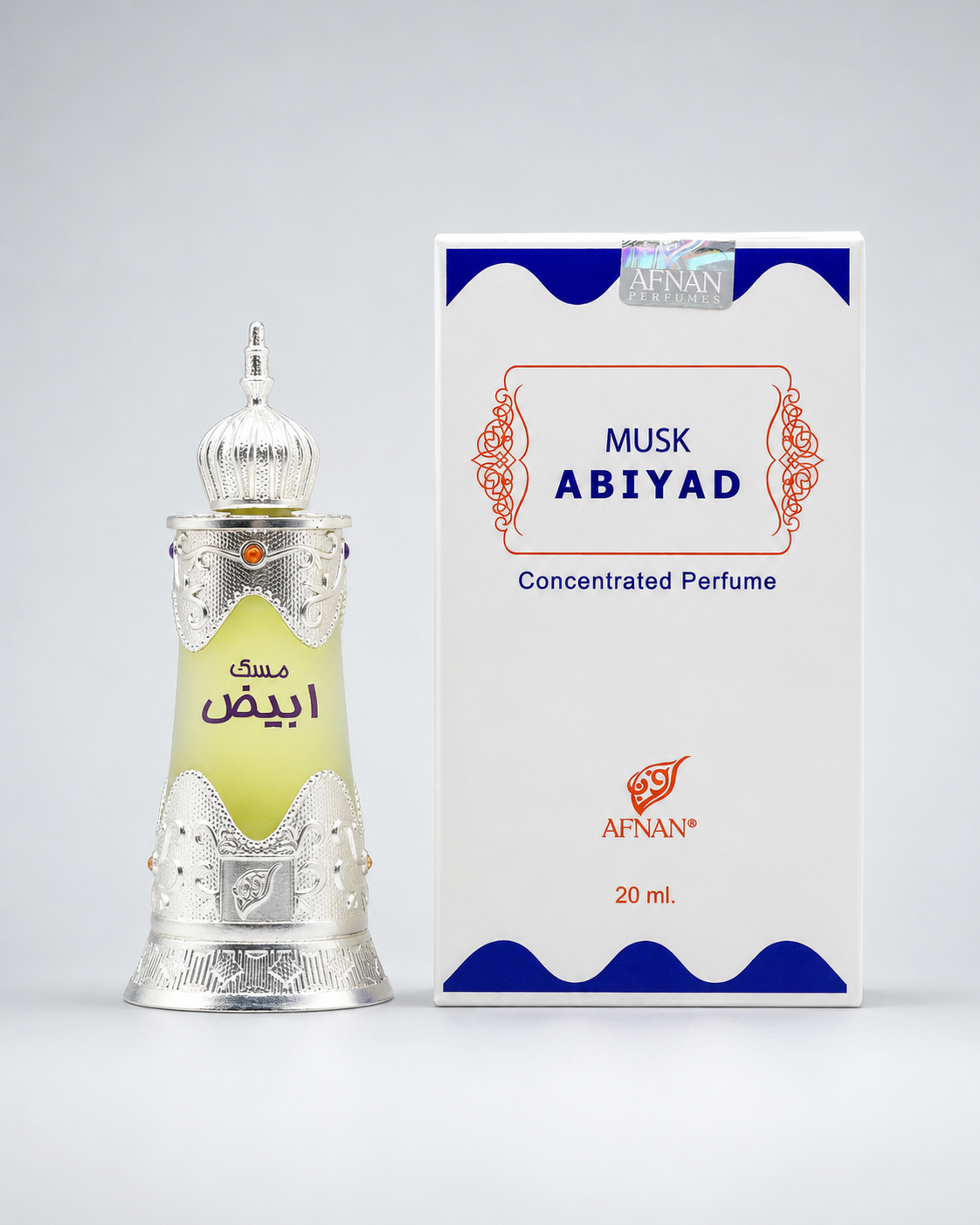 Afnan Musk Abiyad Concentrated Perfume Oil 20ml
