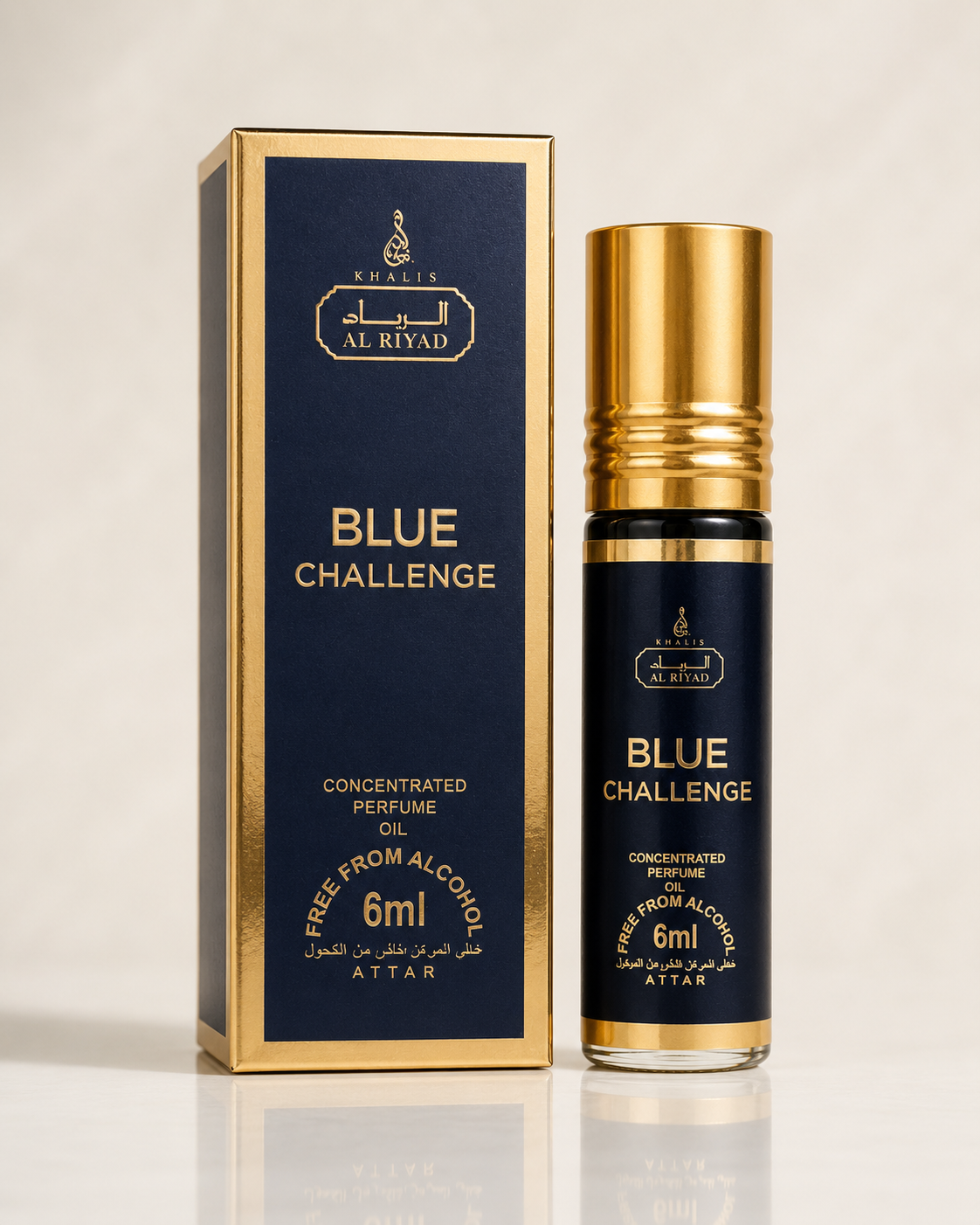 Al Rehab Blue Challenge Perfume Oil 6ml