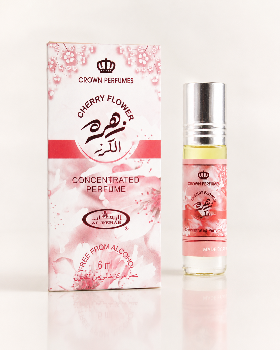 Al Rehab Cherry Flower Perfume Oil 6ml
