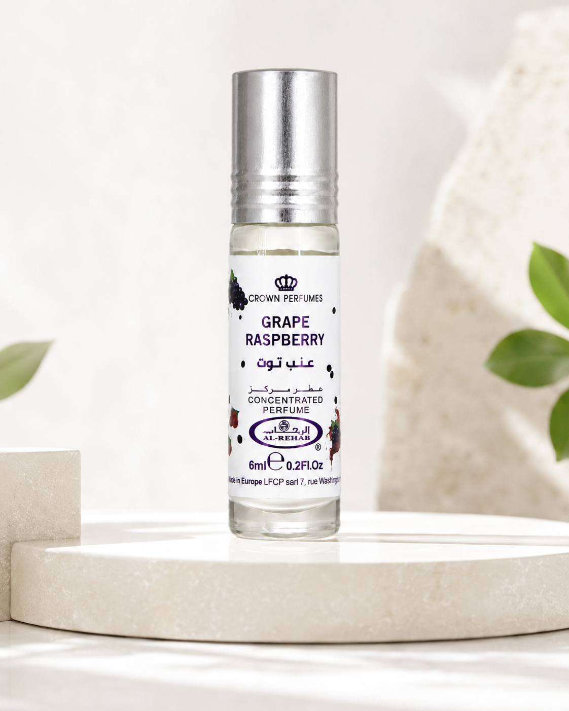 Al Rehab Grape Raspberry Perfume Oil 6ml