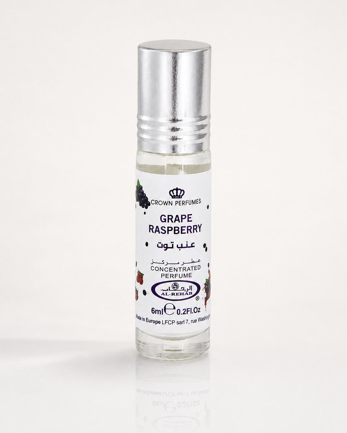Al Rehab Grape Raspberry Perfume Oil 6ml