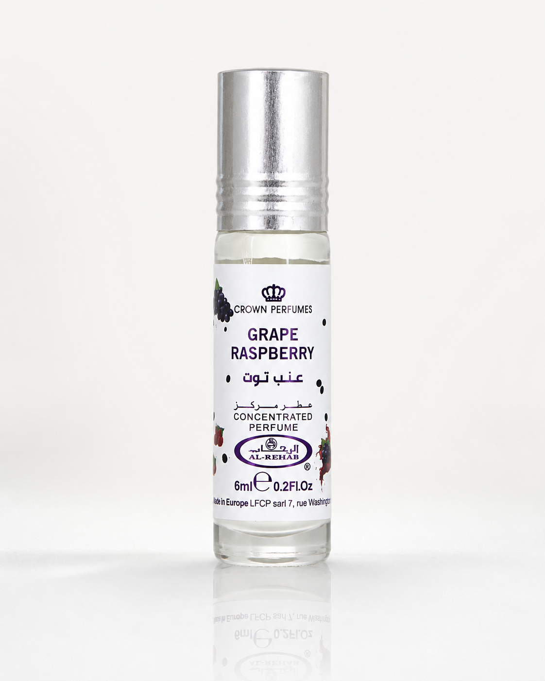 Al Rehab Grape Raspberry Perfume Oil 6ml