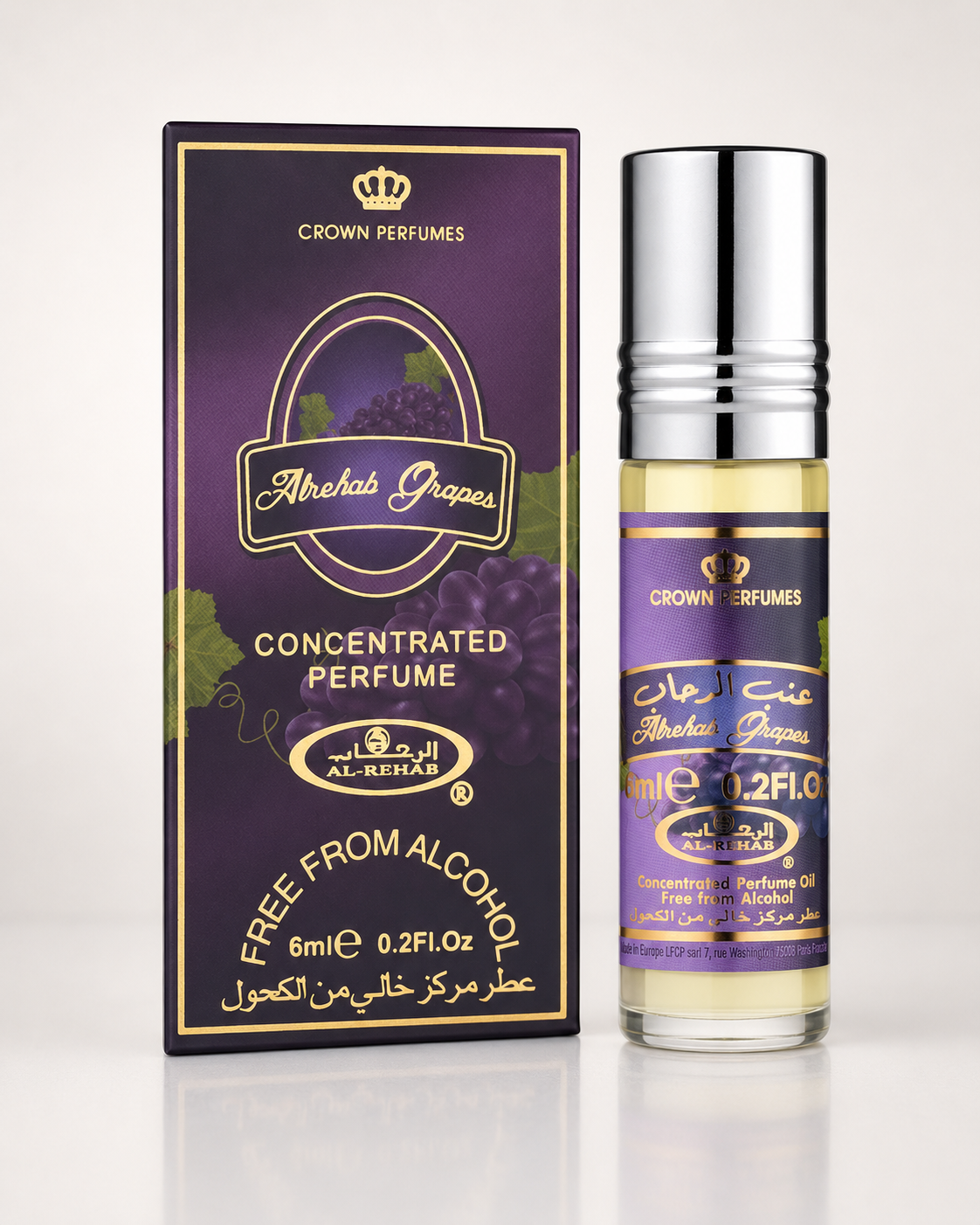 Al Rehab Grapes Perfume Oil 6ml