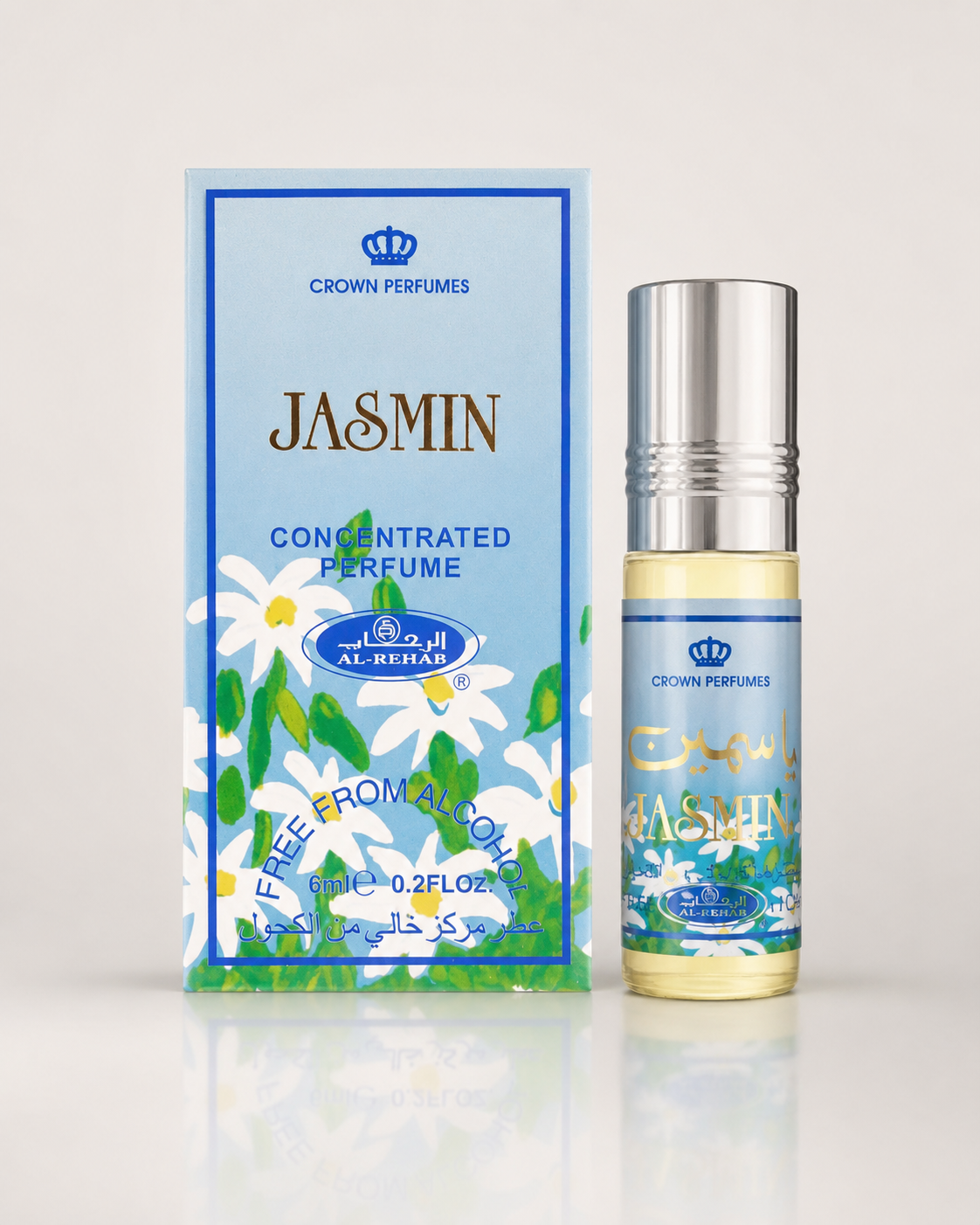 Al Rehab Jasmine Perfume Oil 6ml