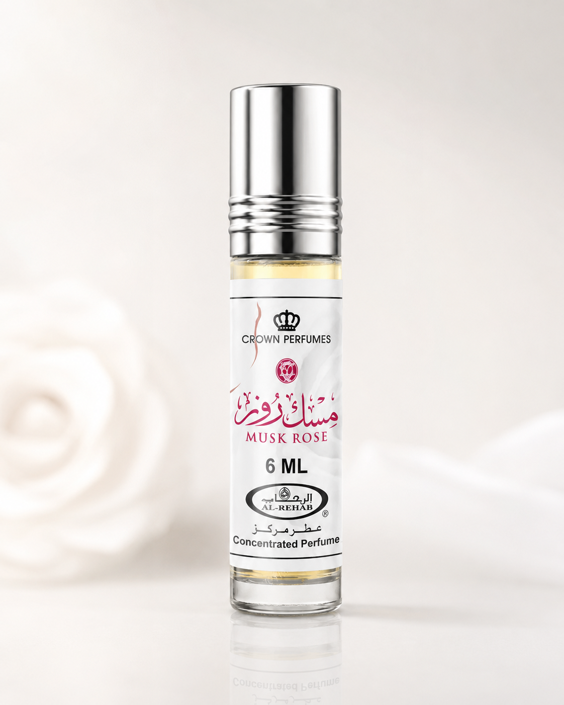 Al Rehab Musk Rose Perfume Oil 6ml