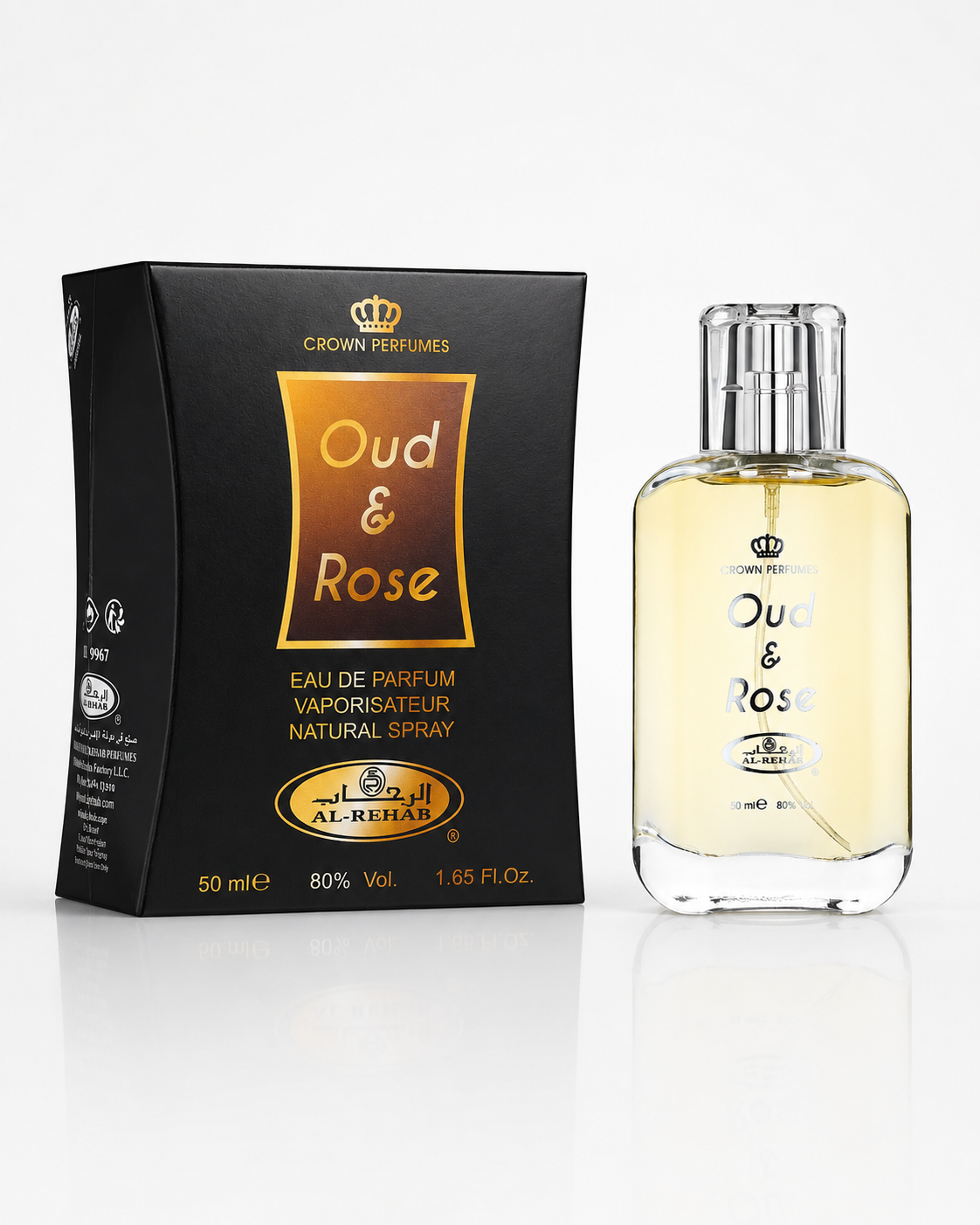 Al Rehab Oud & Rose Eau de Parfum 50ml