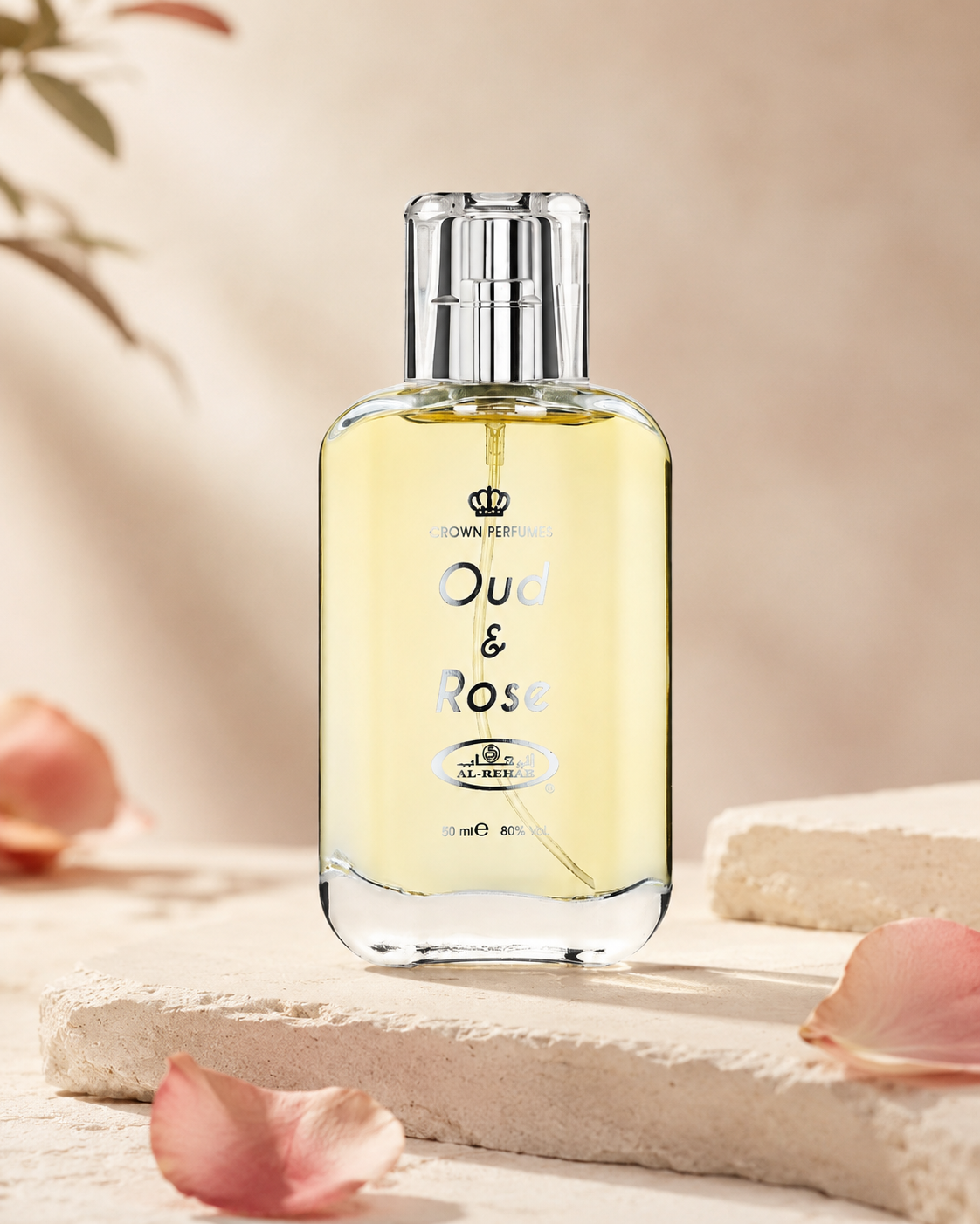 Al Rehab Oud & Rose Eau de Parfum 50ml