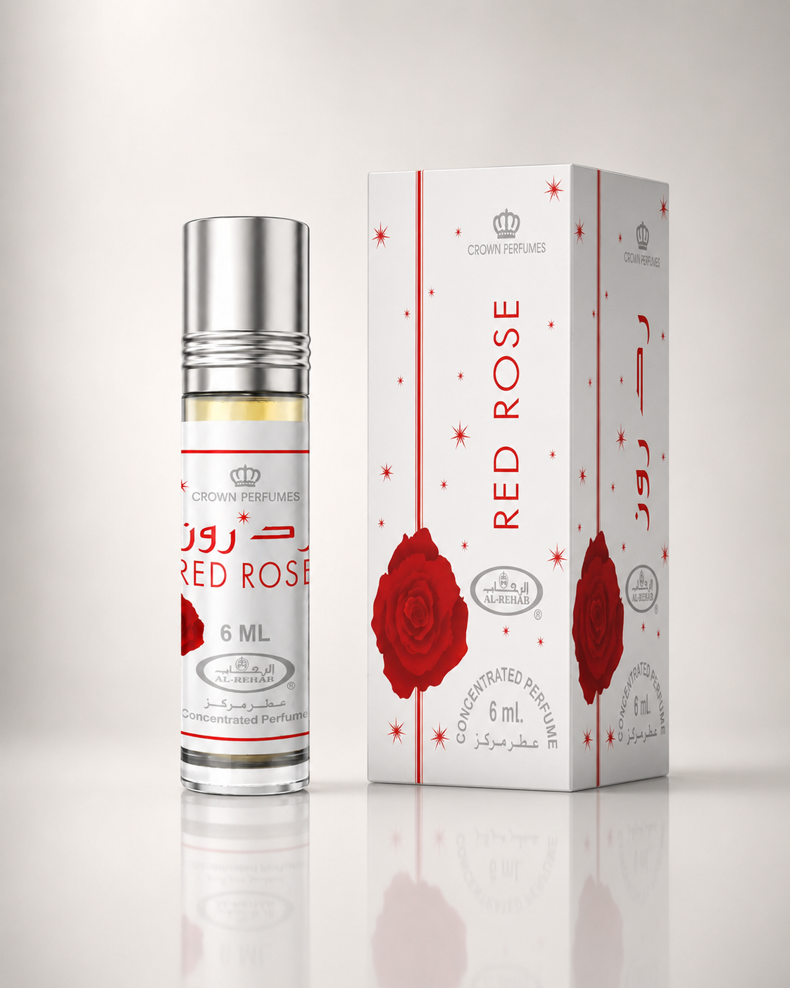 Al Rehab Red Rose Perfume Oil 6ml