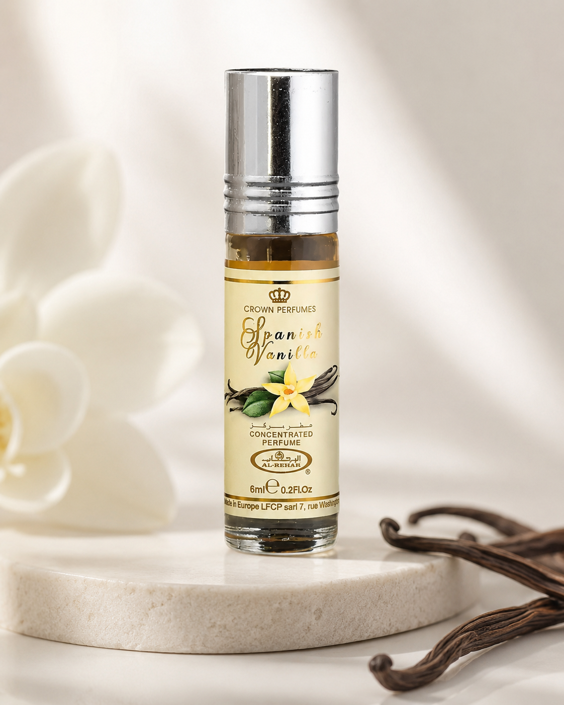 Al Rehab Spanish Vanilla Perfume Oil 6ml