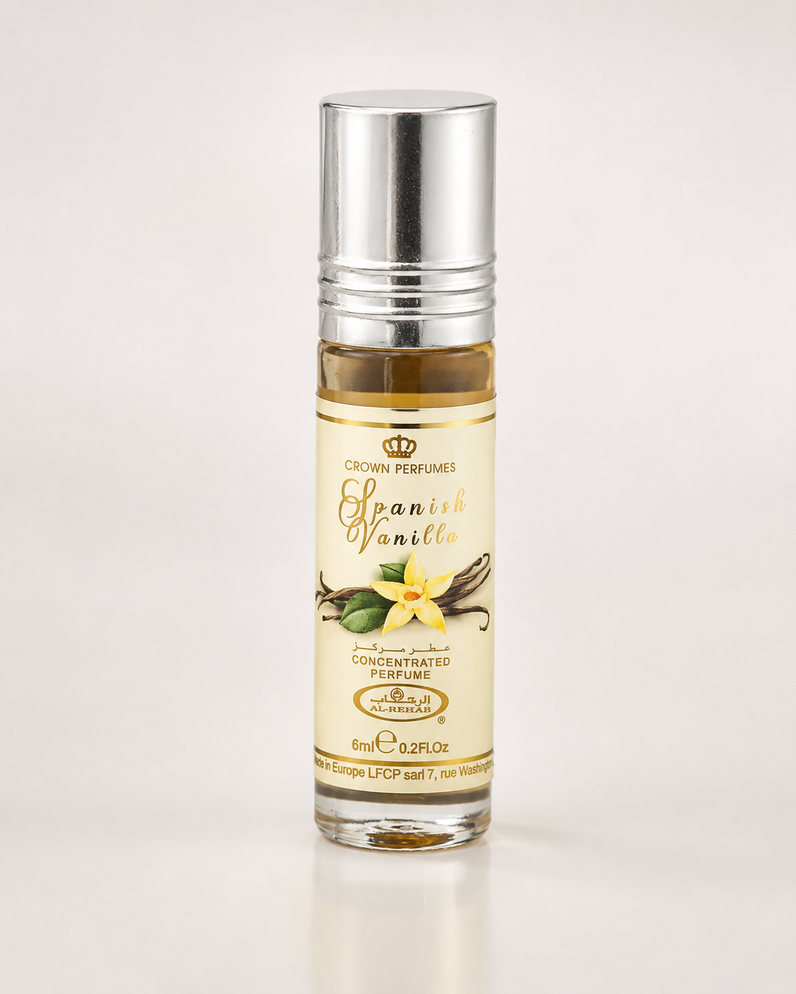 Al Rehab Spanish Vanilla Perfume Oil 6ml