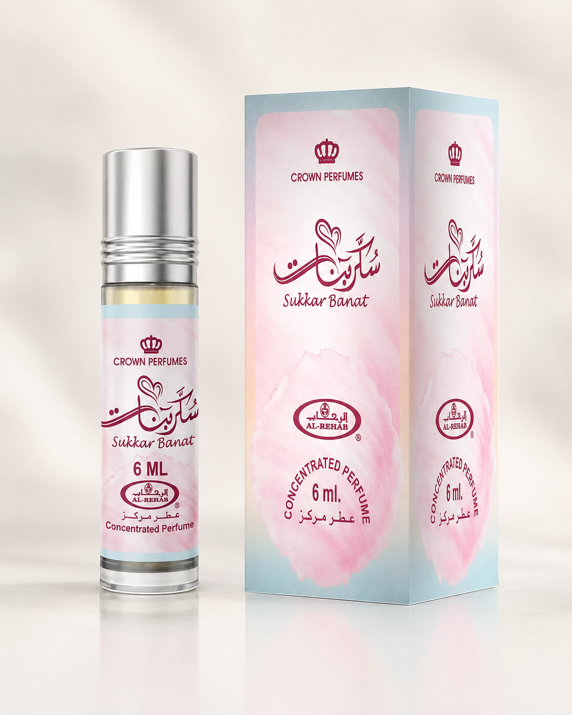 Al Rehab Sukkar Banat Perfume Oil 6ml