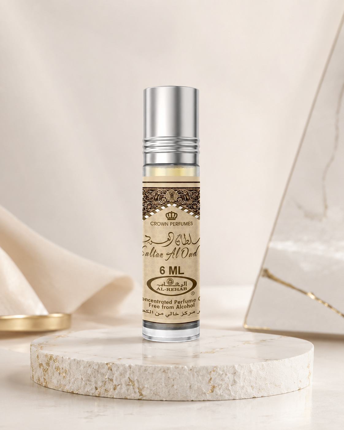 Al Rehab Sultan Al Oud Perfume Oil 6ml