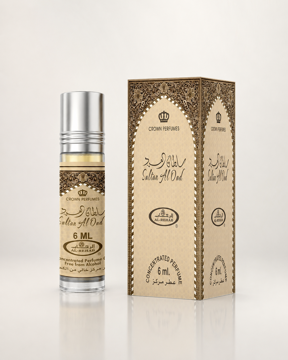 Al Rehab Sultan Al Oud Perfume Oil 6ml