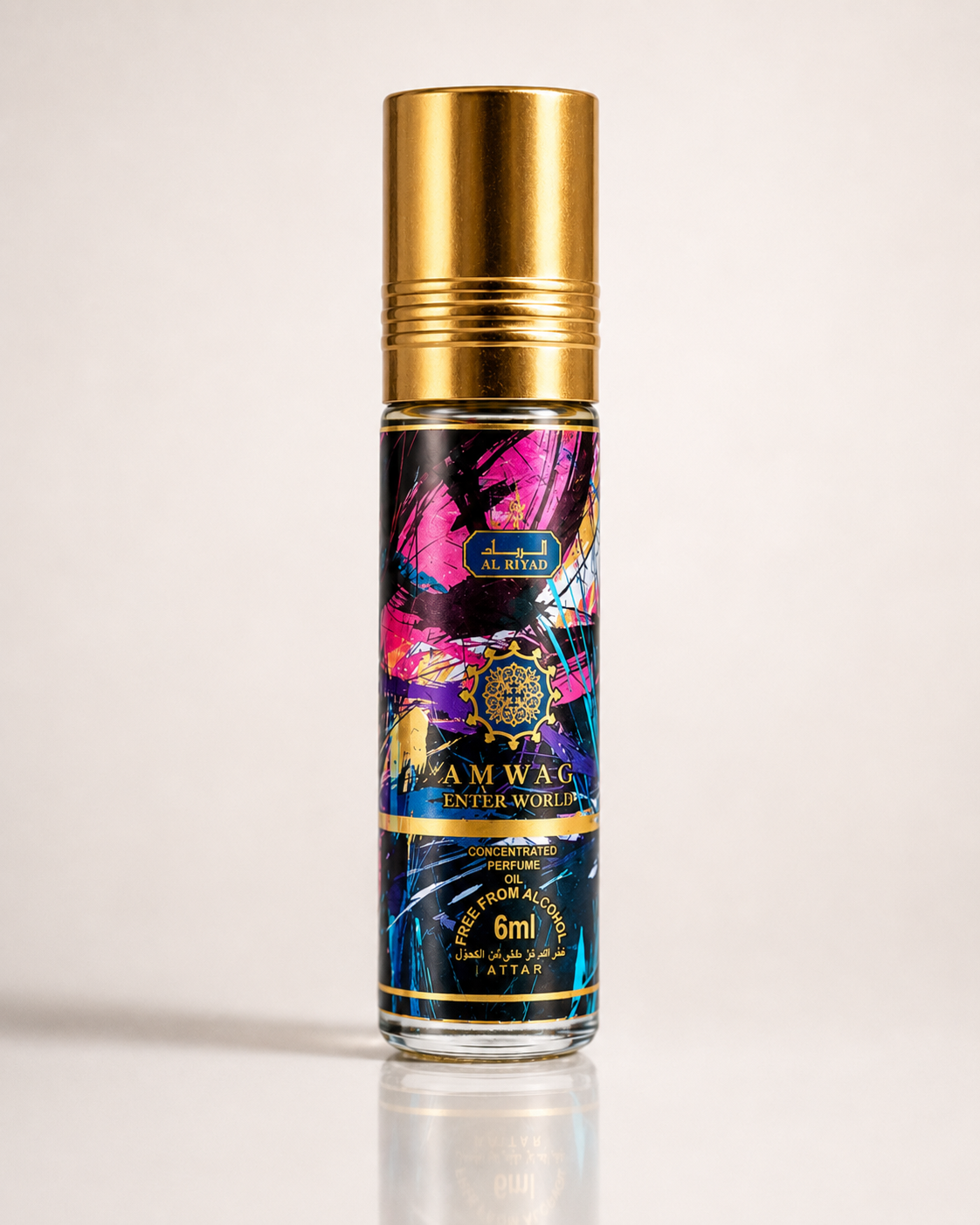 Al Riyad Amwag Enter World Perfume Oil 6ml