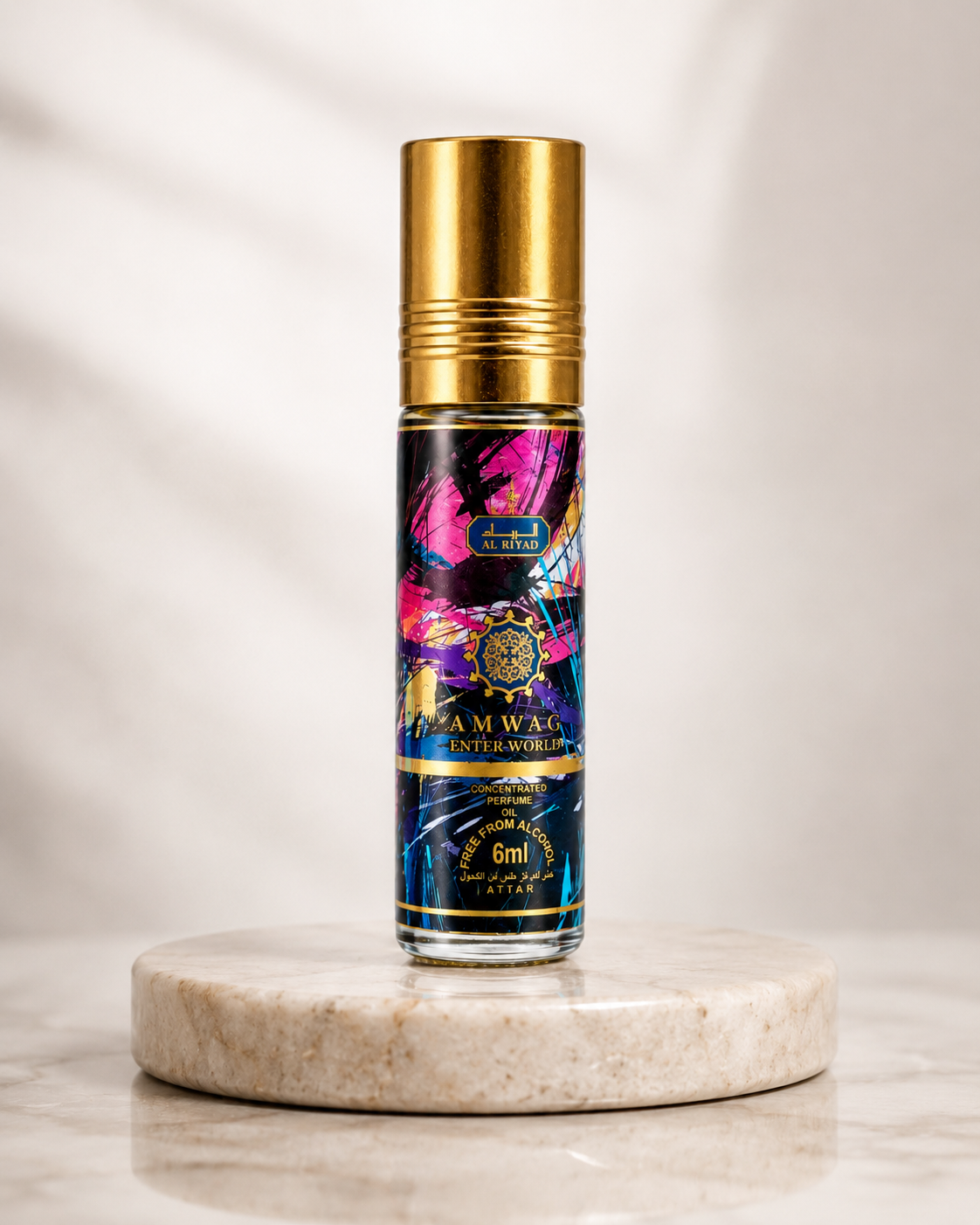 Al Riyad Amwag Enter World Perfume Oil 6ml