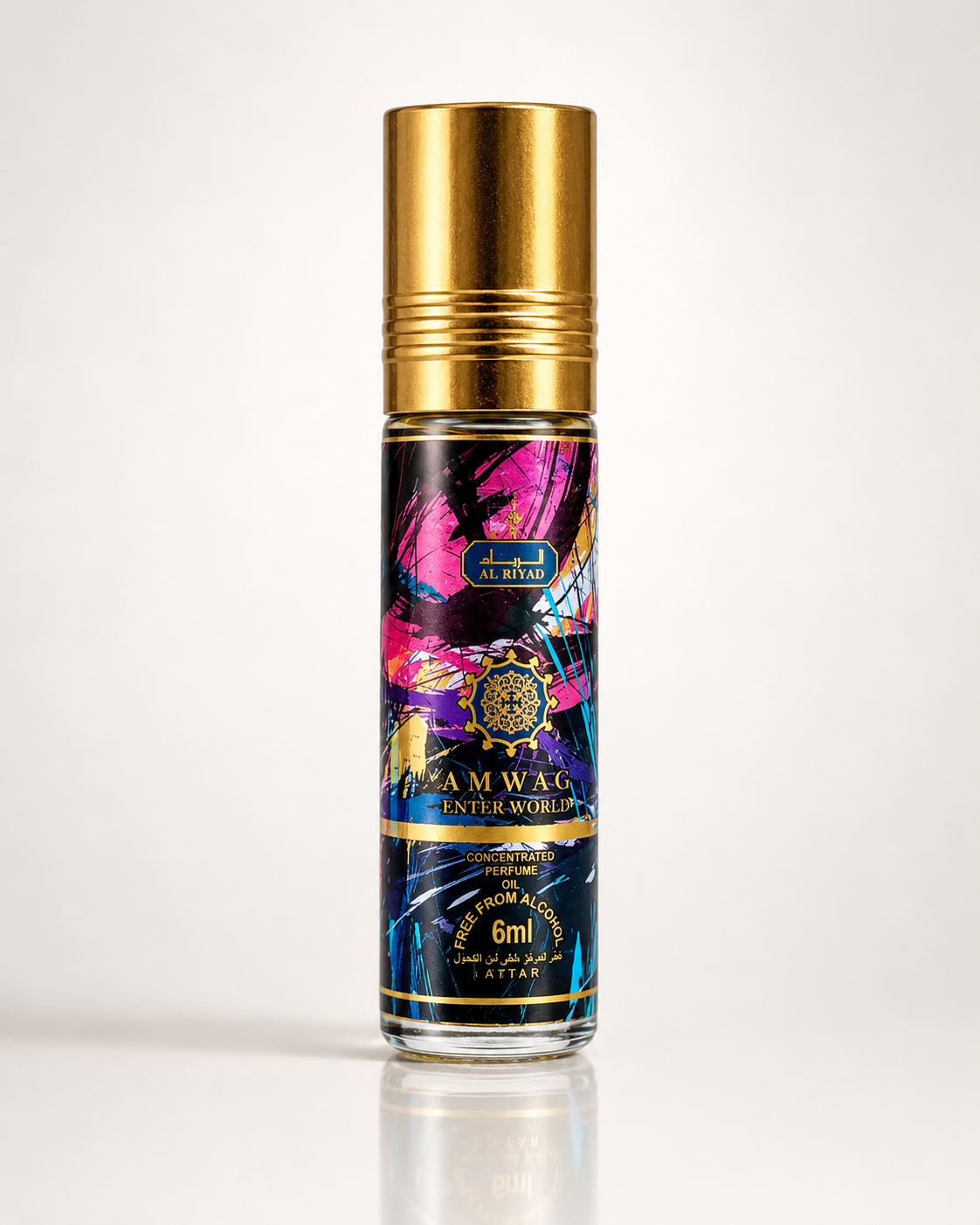 Al Riyad Amwag Enter World Perfume Oil 6ml