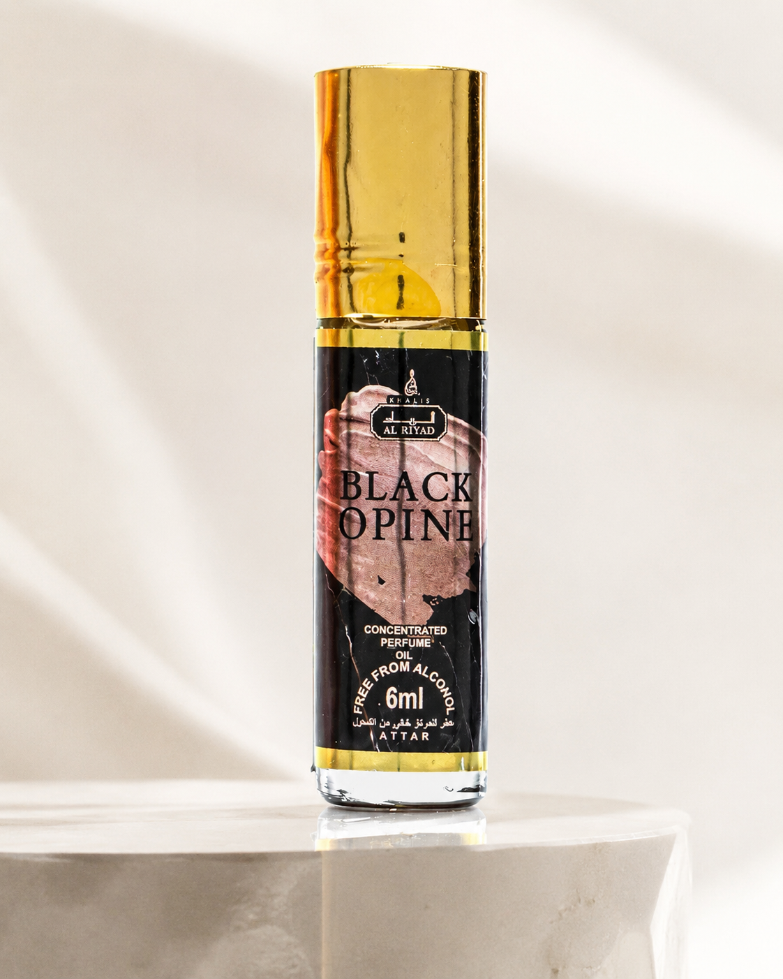 Al Riyad Black Opine Perfume Oil 6ml