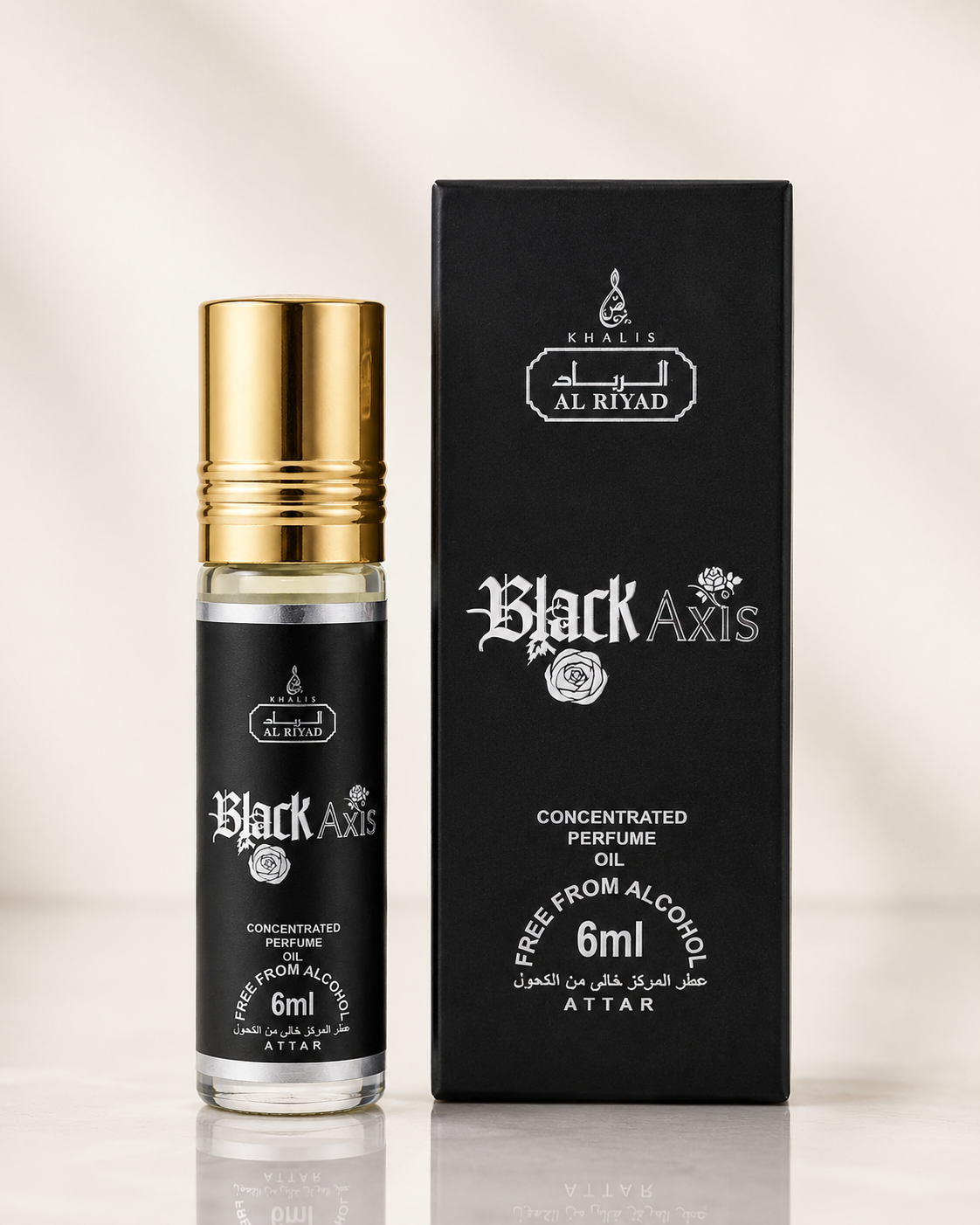 Al Riyad Black XS Perfume Oil 6ml