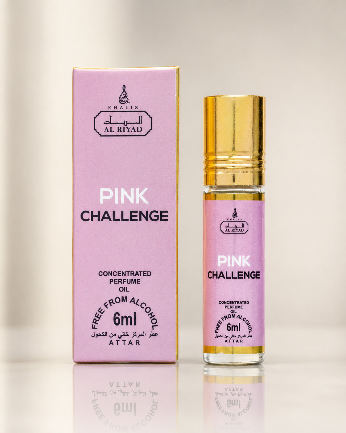 Al Riyad Pink Challenge Perfume Oil 6ml