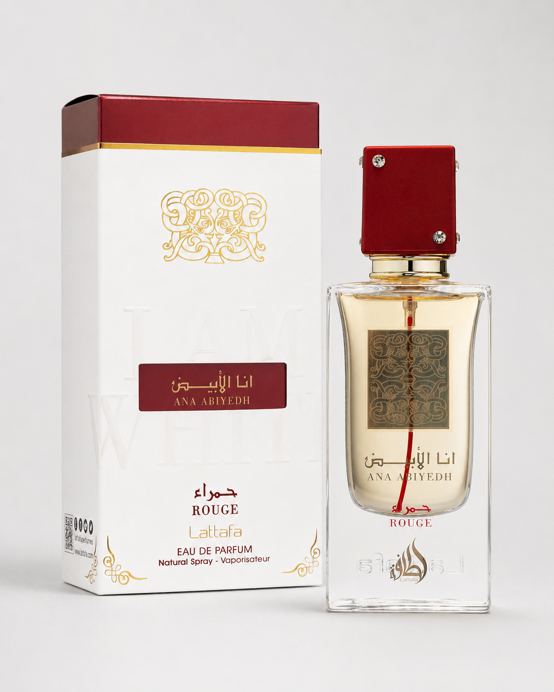 Lattafa Ana Abiyedh Rouge Eau de Parfum 60ml